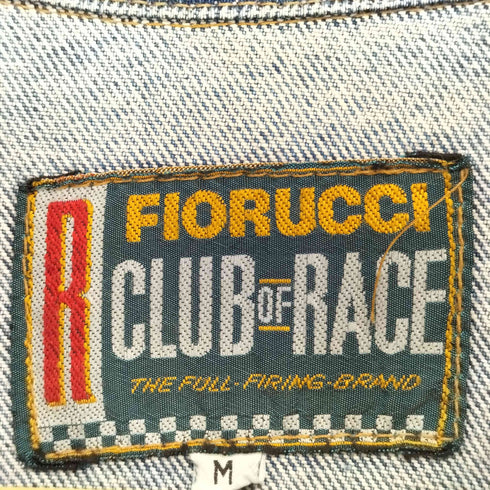 フィオルッチ FIORUCCI ワッペン刺繍 デニム トラッカージャケット メンズ JPN:M